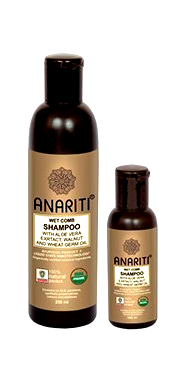 Anariti (Анарити) Шампунь для непослушных волос с экстрактом алоэ вера, 100 мл