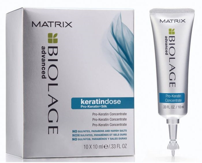 Как дома сделать кератиновое восстановление волос matrix biolage