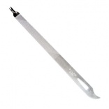 Mertz (Мерц) Пилка для ногтей металлическая ножом для кутикул 15 см, 1 шт.