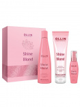 Ollin (Олин) Набор шампунь + кондиционер + масло (Shine Blond), 300+250+50 мл.