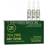 Paul Mitchell (Пол Митчелл) Регенерирующие ампулы против выпадения волос для всех типов волос (Tea Tree Hair Lotion), 12х6 мл