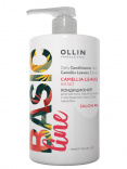 Ollin (Олин) Шампунь для частого применения с экстрактом листьев камелии (Basic Line Daily Shampoo), 750 мл.