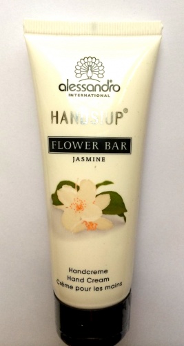 Alessandro (Алессандро) Ароматерапевтический крем для рук Жасмин (Flower Bar Jasmine Hand Cream), 75 мл.