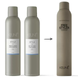 Keune (Кене) Лак для волос фристайл Стиль (Style Freestyle Spray), 300/500 мл.