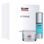 Klapp (Клапп) Набор "Флюид Ревитализирующий + Кислородная маска" (X-Treme Face Care Set), 30+15 мл.