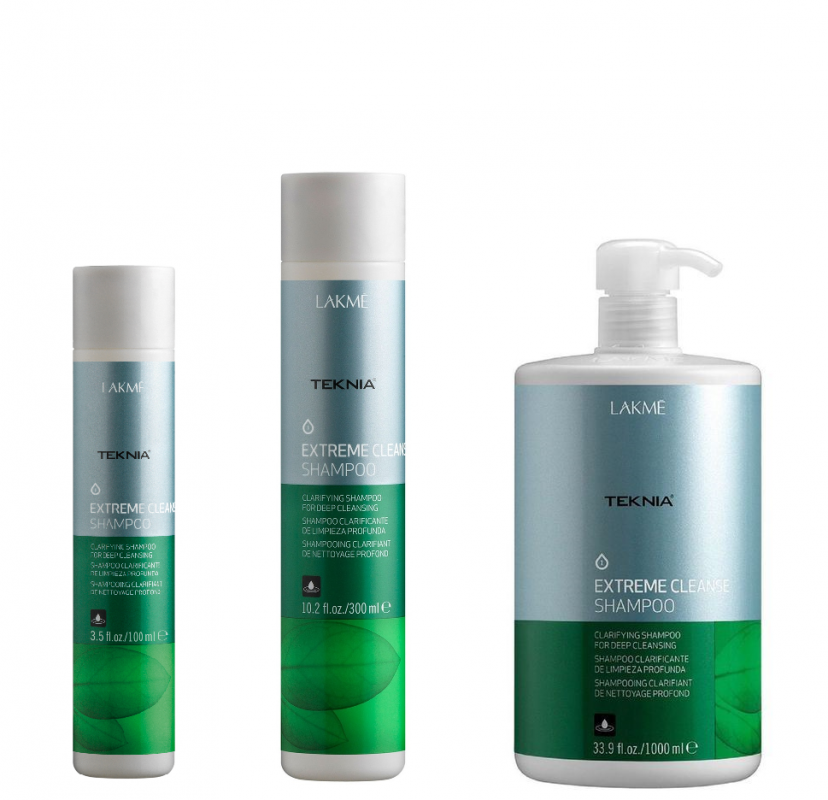 Рейтинги, описание и отзывы по продукту: (Лакме) Шампунь для очищения (Teknia Extreme Cleanse Shampoo), 100/300/1000 мл.