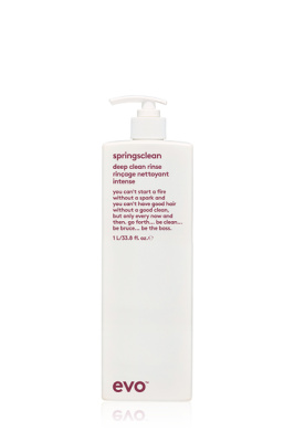 EVO (ЭВО)  Крем Глубокой Очистки для Вьющихся и Кудрявых Волос (Springsclean Deep Clean Rinse («Генеральная Уборка» ) 1000 мл - 38824