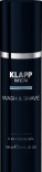 Klapp (Клапп) Гель для бритья и умывания (Wash & Shave - 2in1 Foam Gel), 100 мл.