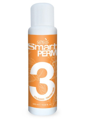 Sensus (Сенсус) Лосьон для химической завивки окрашенных волос (Smartperm 3), 500 мл.
