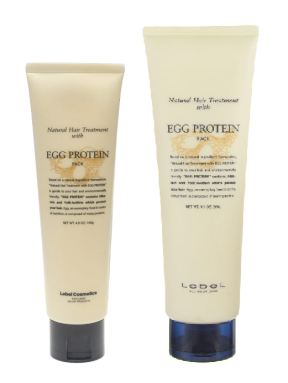 Lebel (Лейбл) Питательная маска, яичный протеин (Натуральная серия | Egg protein), 140/260 мл.