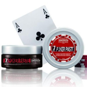 Loreal (Лореаль) Моделирующая паста экстремальной фиксации 7 ст. Покер Паста (Homme Poker Paste), 75 мл.