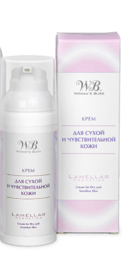 Woman's Bliss (Вуманз Блисс) Крем для сухой и чувствительной кожи лица, 50 мл.