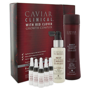 Alterna (Альтерна) Набор для профилактики и лечения выпадения волос (Caviar Clinical 3-Part System), 3 средства