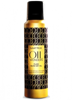 Matrix (Матрикс) Оил Вандерс Масло-блеск для сушки/укладки феном (Oil Wonders | Flash Blow Dry Oil), 185 мл.