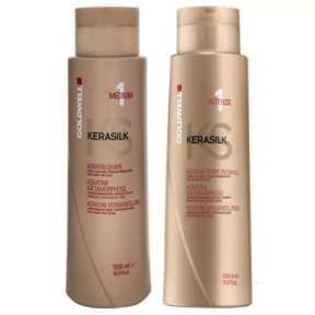 Goldwell (Голдвелл) Компонент (Keratin shape 1 medium, 1 intense), 500 мл.