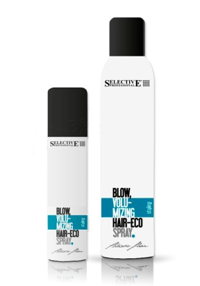 Selective (Селектив) Лак ЭКО-V Натуральный спрей, придающий объём (Artistic Flair | Blow Volumizing Ecohairspray), 100/300 мл.