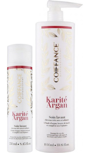Coiffance (Куафанс) Шампунь для сухих и поврежденных волос (Karite Argan), 250/1000 мл.