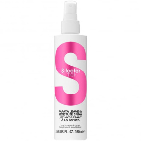 Tigi (Тиджи) Несмываемый спрей-уход  для волос (S Factor | Papaya Leave-In Moisture Spray), 250 мл.