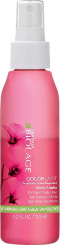 Matrix (Матрикс) Несмываемый спрей (Biolage Colorlast Shine Shake), 125 мл.