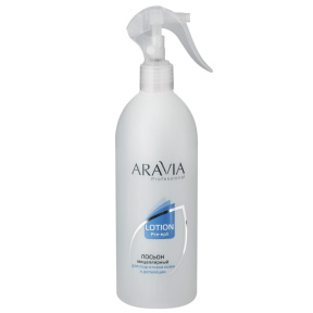 Aravia (Аравия) Мицеллярный лосьон для подготовки кожи к депиляции, 500 мл.