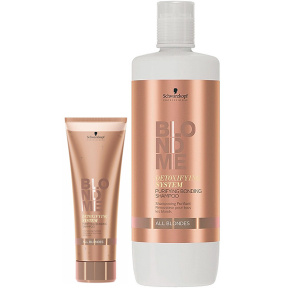 Schwarzkopf (Шварцкопф) Очищающий Бондинг-шампунь с детокс-системой (BlondMe), 250/1000 мл.