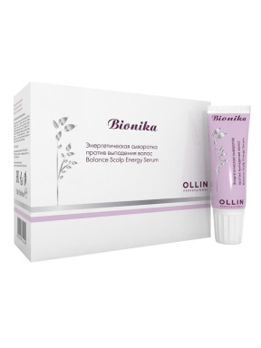 Ollin (Олин) Энергетическая сыворотка против выпадения волос (Bionika Balance Scalp Energy Serum), 10х15 мл.