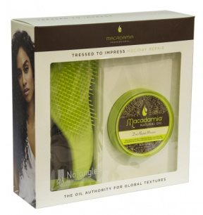 Macadamia Natural Oil (Макадамия) Набор Расческа + Маска Восстанавливающая New, 2 предмета 