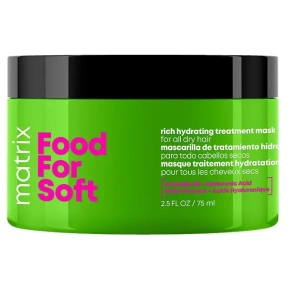 Matrix (Матрикс) Маска для увлажнения и блеска для очень сухих волос с маслом авокадо и гиалуроновой кислотой Food For Soft 75/500 мл