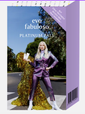 EVO (ЭВО) Набор [Совершенная  пара] для платиновых оттенков блонда (FABULOSO PLATINUM PALS ) 220+30 мл - 199336_A