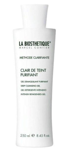 La Biosthetique (Ла Биостетик) Интенсивный очищающий гель для жирной и проблемной кожи (Clair De Teint Purifiant), 250 мл 