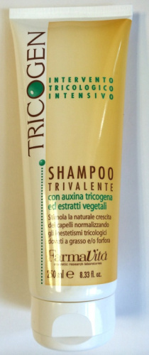 Farmavita (Фармавита) Многофункциональный шампунь против перхоти, для роста волос (Farma Tricogen), 250 мл