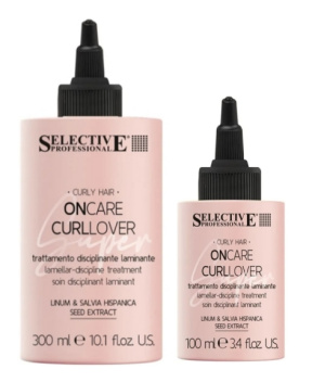  Selective (Селектив) Супердисциплинирующий флюид для ламинирования волос ONCARE SUPER CURLLOVER Lamellar-discipline treatment, 100/300 мл