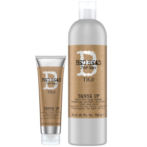 Tigi (Тиджи) Шампунь для объема волос (Bed Head For Men Dense Up Style Building), 250/750 мл.
