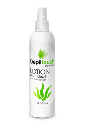 Depiltouch (Депилтач) Лосьон с экстрактом Алое перед депиляцией, 300 мл.