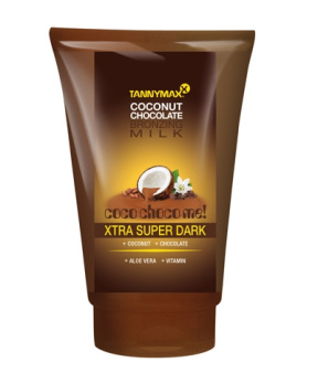 TannyMax (ТанниМакс) Молочко-ускоритель для загара с усиленным бронзатором тройного действия (Super Dark Chocolate Milk), 50 мл 