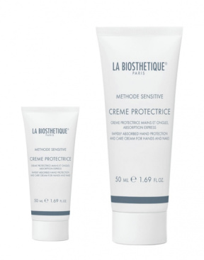 La Biosthetique (Ла Биостетик) Быстро впитывающийся защитный крем для рук и ногтей (Creme Protectrice Mеthode Sensitive), 50/400 мл.
