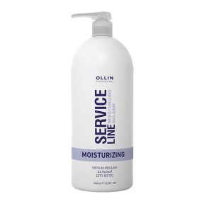 Ollin (Олин) Увлажняющий бальзам для волос (Service Line Moisturizing balsam), 1000 мл.