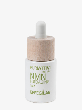  EffegiLab (Эффеджилаб) Эликсир NMN (ниацинамид) Защита от фотостарения NMN Fotoaging Puriattivi, 15/30 мл