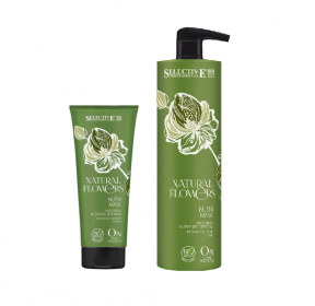 Selective (Селектив) Маска питательная для восстановления волос (Natural Flowers Nutri Mask), 200/1000 мл.