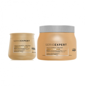 Loreal (Лореаль) Маска с кремовой текстурой для восстановления очень поврежденных волос Абсолют Репер Голд (Absolute Repair Gold), 250/500 мл.