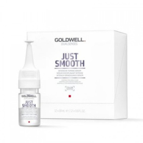 Goldwell (Голдвелл) Интенсивная усмиряющая сыворотка для непослушных волос (Dualsenses Just Smooth), 12X18 мл.
