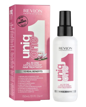 Revlon (Ревлон) Несмываемая маска-спрей (Uniq One Lotus Flower Hair Treatment), 150 мл.