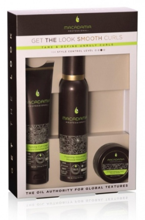 Macadamia Natural Oil (Макадамия) Набор Гладкие Локоны, 3 предмета 