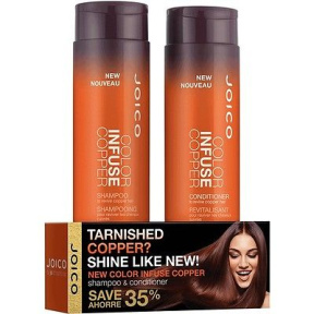 Joico (Джойко) Набор тонирующий для поддержания медных оттенков (Color Infuse Copper), 2х300 мл.