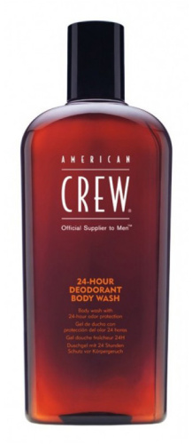 American Crew (Американ Крю) Гель для душа дезодорирующий (24-Hour Deodorant Body Wash), 450 мл.