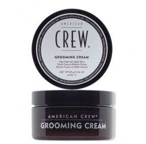 American Crew (Американ Крю) Крем с сильной фиксацией и высоким уровнем блеска для укладки волос и усов (Grooming Cream), 85 гр. 