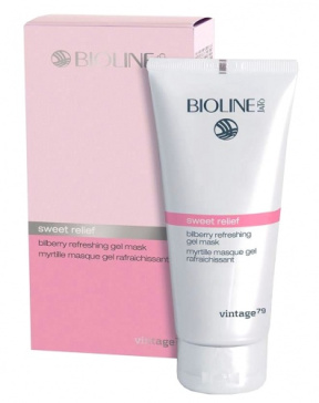 Bioline (Биолайн) Маска-гель с черникой (Bilberry Refreshing Gel Mask), 100 мл