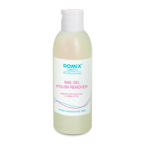 Domix Green (Домикс Грин) Жидкость для снятия лака с гелевых ногтей (Gel nail polish remover), 200 мл. 