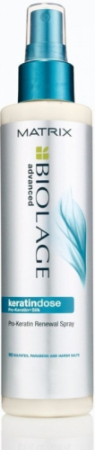 Matrix (Матрикс) Несмываемый восстанавливающий спрей Биолаж Кератиндоз (Biolage Keratindose Pro-Keratin Renewal Spray), 200 мл.