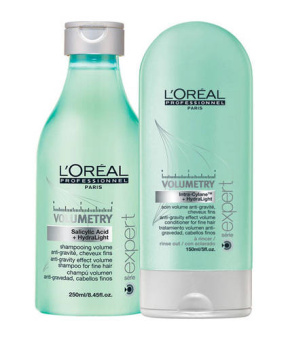 Loreal (Лореаль) Набор Волюметри для придания объема тонким волосам (Volumetry), 250 + 150 мл.